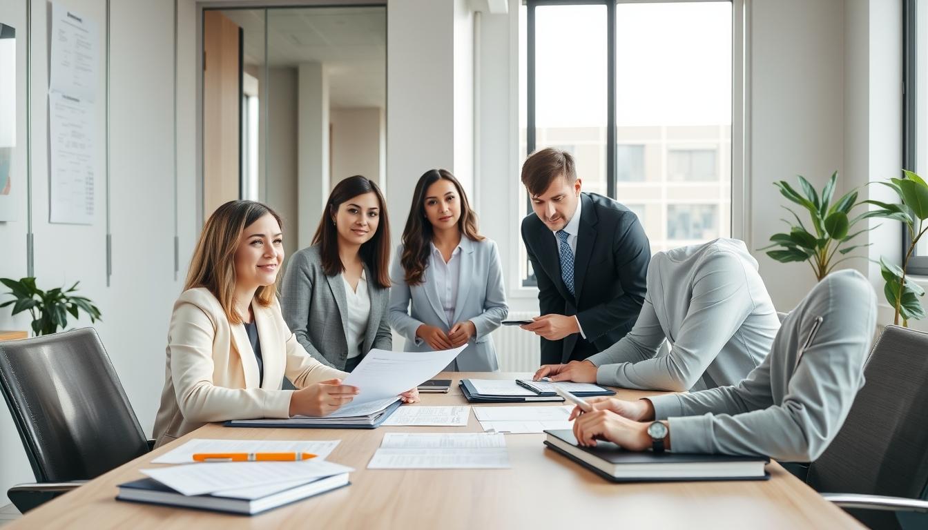 Business contract documents